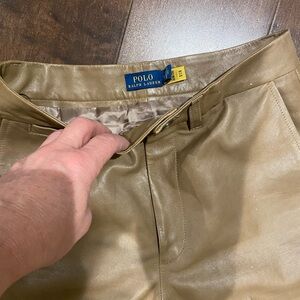 Polo by Ralph Lauren Gold Straight Leg Pants